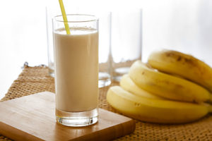 Banana Milk Shake for weight gain